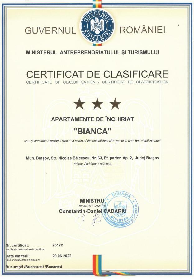 Apartment Bianca Brassó Kültér fotó